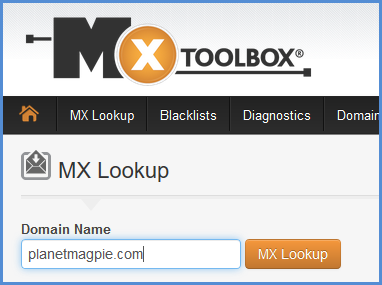 MX Lookup Step 1 MX Lookup Step 1